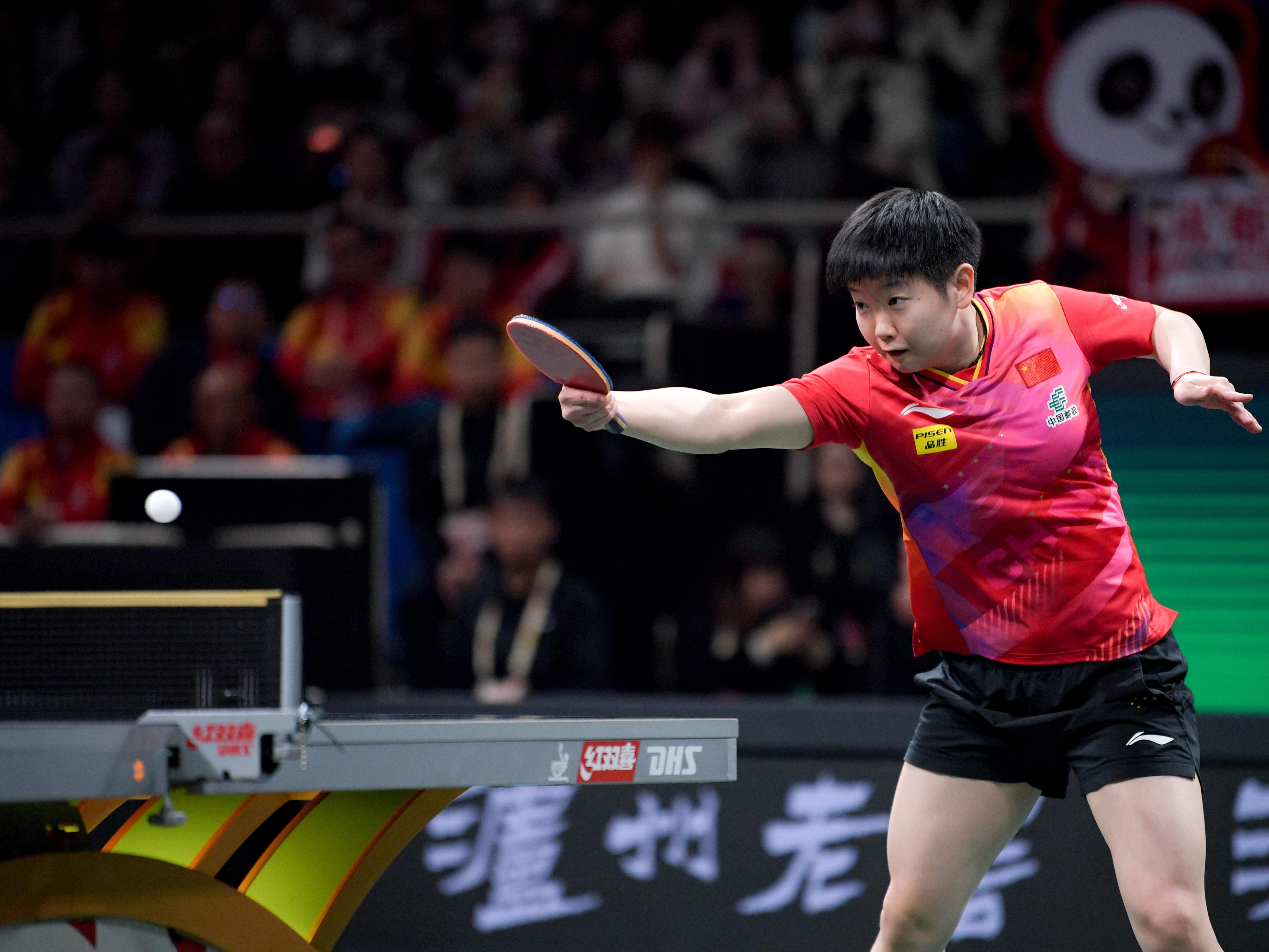 关于中国乒乓球队完胜瑞典乒乓球队，王皓制霸全场的信息