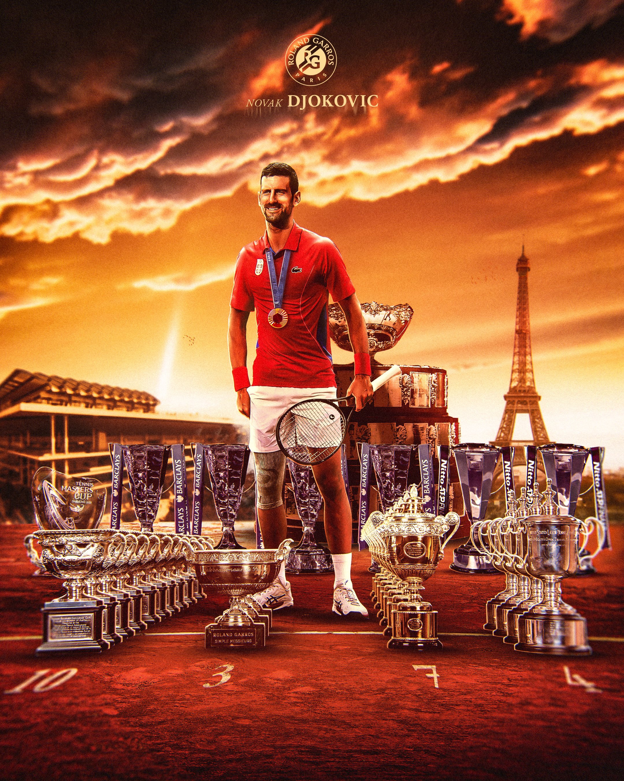 关于西班牙网球队逆转德国网球队，德约科维奇惊艳世界的信息